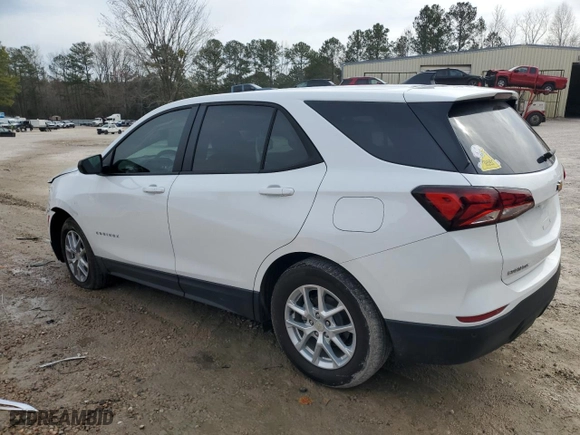 2024 Chevrolet Equinox LS with VIN 3GNAXHEG3RL311921, listed as a Copart auction lot 47956145 with 10,316 mi miles and Salvage Title. Bid and sale history available at carsss.com. Image 2.