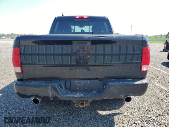 2018 Ram 1500 Big Horn with VIN 1C6RR7LT0JS230274, listed as a Copart auction lot 61849605 with 111,721 mi miles and Salvage title. Bid and sale history available at DreamBid. Image 6.