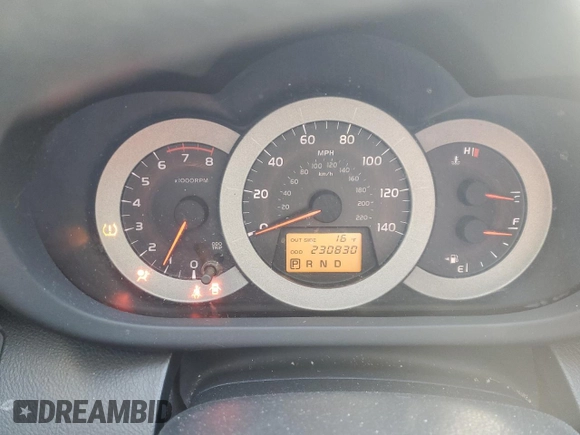 2007 Toyota RAV4 Sport with VIN JTMBD32V076034244, listed as a Copart auction lot 45526895 with 230,830 mi miles and Salvage Title. Bid and sale history available at carsss.com. Image 9.