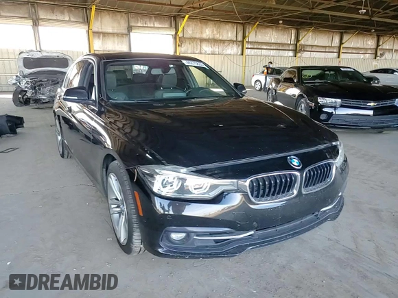 2017 BMW 3 Series 330i with VIN WBA8B9C59HK884512, listed as a Copart auction lot 46275835 with 97,787 mi miles and Salvage Title. Bid and sale history available at carsss.com. Image 10.