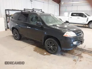 2003 Acura MDX Touring Pkg w/Navigation System with VIN 2HNYD18863H531673, listed as a IAAI auction lot 41927676 with 288,306 mi miles. Bid and sale history available at carsss.com. Image 1.