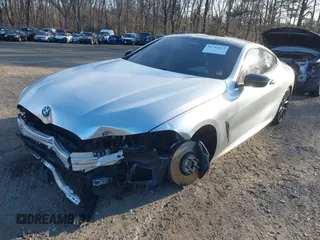 2019 BMW 8 Series M850i xDrive with VIN WBABC4C54KBU95810, listed as a IAAI auction lot 41742023 with 66,901 mi miles and . Bid and sale history available at DreamBid. Image 2.