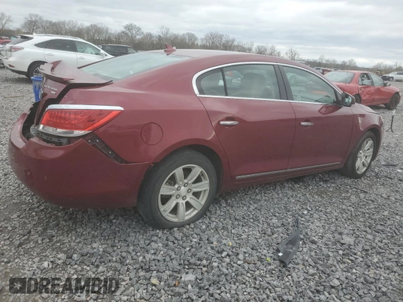 2011 Buick LaCrosse CXL with VIN 1G4GC5ED7BF305246, listed as a Copart auction lot 47810865 with 160,698 mi miles and Salvage title. Bid and sale history available at DreamBid. Image 3.