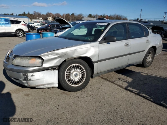 2001 Chevrolet Impala with VIN 2G1WF55K419353700, listed as a Copart auction lot 84012864 with 0 mi miles and Salvage Title. Bid and sale history available at carsss.com. Image 1.