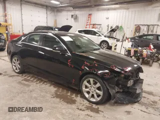 2014 Cadillac ATS Luxury AWD with VIN 1G6AH5RX7E0161787, listed as a IAAI auction lot 41554540 with 143,715 mi miles and . Bid and sale history available at carsss.com. Image 1.