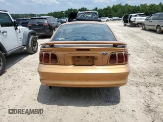 1997 Ford Mustang with VIN 1FALP4047VF152855, listed as a Copart auction lot 62348185 with 40,797 mi miles and Non repairable. Bid and sale history available at DreamBid. Image 6.