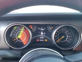 2018 Jeep Wrangler Unlimited Sport S with VIN 1C4HJXDG2JW261306, listed as a Copart auction lot 46974305 with 80,380 mi miles and Salvage Title. Bid and sale history available at carsss.com. Image 9.
