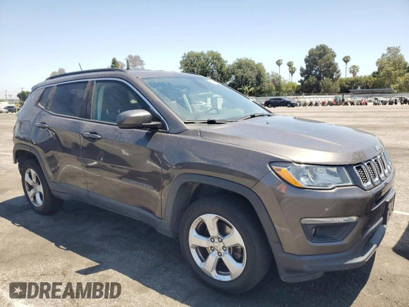 2018 Jeep Compass Latitude with VIN 3C4NJDBB8JT457636, listed as a Copart auction lot 57524885 with 111,062 mi miles and Salvage title. Bid and sale history available at DreamBid. Image 4.