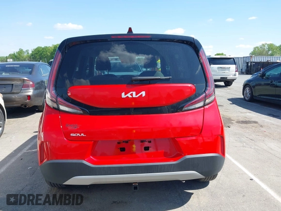 2025 Kia Soul LX with VIN KNDJ23AU3S7243779, listed as a IAAI auction lot 41990740 with 6,483 mi miles and . Bid and sale history available at DreamBid. Image 17.