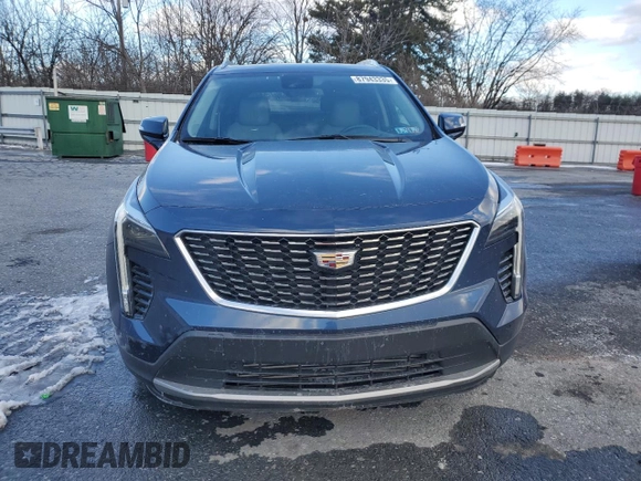 2021 Cadillac XT4 AWD Premium Luxury with VIN 1GYFZDR4XMF007080, listed as a Copart auction lot 87943335 with 36,379 mi miles and Salvage Title. Bid and sale history available at carsss.com. Image 5.