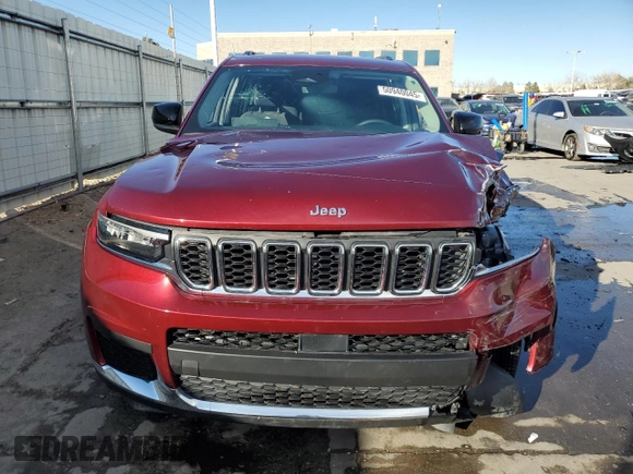 2023 Jeep Grand Cherokee Laredo z VIN 1C4RJKAG7P8832393, wystawiony jako Copart lot #50940045 z przebiegiem 31 405 mil mil oraz Szkoda całkowita • Salvage title. Historia ofert i sprzedaży dostępna na DreamBid. Obrazek 5.