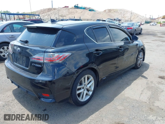 2014 Lexus CT 200h with VIN JTHKD5BH7E2177622, listed as a IAAI auction lot 42763328 with 194,220 mi miles and . Bid and sale history available at DreamBid. Image 4.