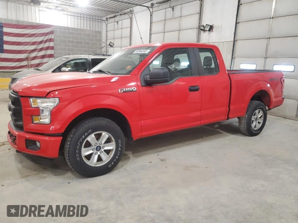 2015 Ford F-150 XLT with VIN 1FTEX1E8XFKF04042, listed as a Copart auction lot 50304345 with 115,702 mi miles and Salvage Title. Bid and sale history available at DreamBid. Image 1.