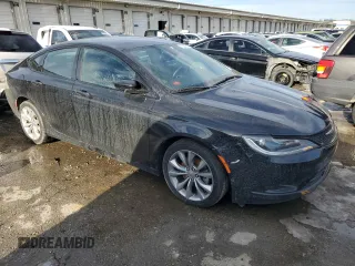 2016 Chrysler 200 S with VIN 1C3CCCBB6GN118768, listed as a Copart auction lot 87583575 with 98,474 mi miles and Salvage Title. Bid and sale history available at carsss.com. Image 4.