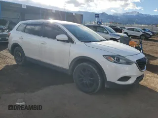 2013 Mazda CX-9 Sport with VIN JM3TB2BV9D0403970, listed as a Copart auction lot 85218034 with 209,892 mi miles and Non Repairable. Bid and sale history available at DreamBid. Image 4.