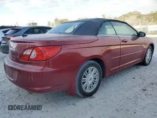 2008 Chrysler Sebring LX with VIN 1C3LC45K18N231952, listed as a Copart auction lot 78195234 with 0 mi miles and Salvage Title. Bid and sale history available at carsss.com. Image 3.