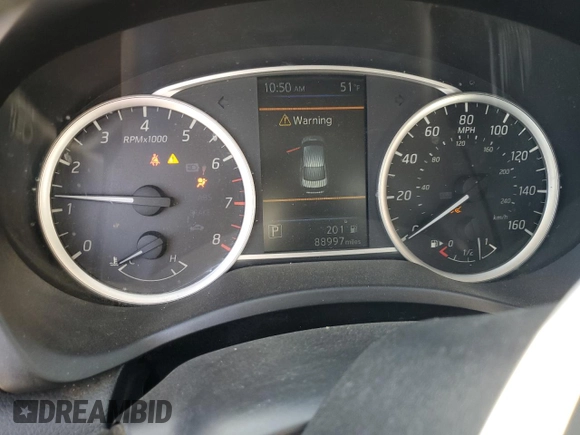 2019 Nissan Sentra SR with VIN 3N1AB7AP9KY317631, listed as a Copart auction lot 81178054 with 88,997 mi miles and Salvage Title. Bid and sale history available at carsss.com. Image 9.