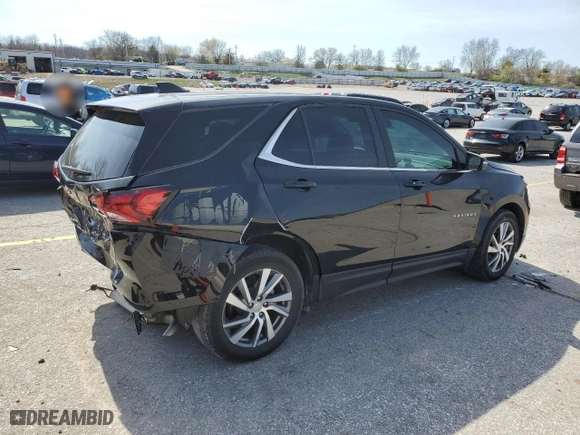 2022 Chevrolet Equinox LT with VIN 3GNAXKEV4NL271337, listed as a Copart auction lot 50512985 with 60,005 mi miles and Salvage Title. Bid and sale history available at carsss.com. Image 3.