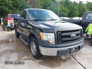 2013 Ford F-150 XL with VIN 1FTMF1CM9DFA89820, listed as a IAAI auction lot 42129157 with Not Provided miles and . Bid and sale history available at carsss.com. Image 1.