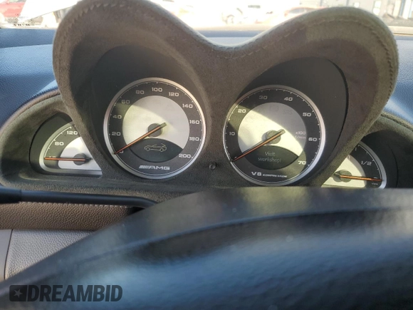 2004 Mercedes-Benz SL 55/63 AMG with VIN WDBSK74FX4F069435, listed as a Copart auction lot 73716494 with Not provided miles and Salvage title. Bid and sale history available at DreamBid. Image 9.