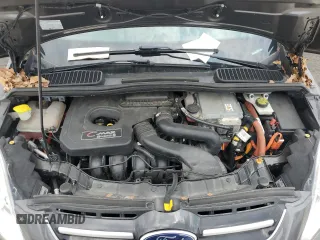 2015 Ford C-Max SEL with VIN 1FADP5CU6FL101839, listed as a Copart auction lot 53631355 with 53,593 mi miles and Salvage Title. Bid and sale history available at DreamBid. Image 11.