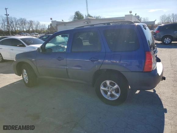 2006 Mazda Tribute i with VIN 4F2YZ02Z36KM08736, listed as a Copart auction lot 80191594 with 286,781 mi miles and Salvage Title. Bid and sale history available at carsss.com. Image 2.