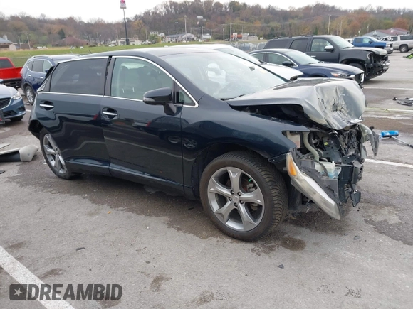 2013 Toyota Venza LE with VIN 4T3BK3BB0DU087824, listed as a IAAI auction lot 40979180 with 112,011 mi miles. Bid and sale history available at carsss.com. Image 1.