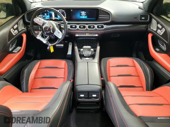 2021 Mercedes-Benz GLE 53 AMG with VIN 4JGFB6BB0MA442164, listed as a Copart auction lot 42357015 with 72,364 mi miles and Salvage title. Bid and sale history available at DreamBid. Image 8.