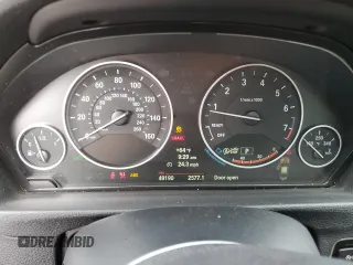 2013 BMW 3 Series 328i with VIN WBA3A5C53DJ461768, listed as a Copart auction lot 57687965 with 49,190 mi miles and Salvage title. Bid and sale history available at DreamBid. Image 9.