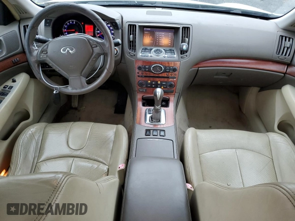 2007 Infiniti G35 G35x with VIN JNKBV61F87M815953, listed as a Copart auction lot 72701634 with 185,017 mi miles and Salvage Title. Bid and sale history available at DreamBid. Image 8.