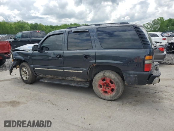 2005 Chevrolet Tahoe LT z VIN 1GNEK13T45J227440, wystawiony jako Copart lot #57209765 z przebiegiem Nie podano mil oraz Szkoda całkowita • Salvage title. Historia ofert i sprzedaży dostępna na DreamBid. Obrazek 2.
