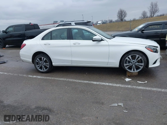 2021 Mercedes-Benz C 300 with VIN W1KWF8EB8MR604811, listed as a IAAI auction lot 41507214 with 29,349 mi miles and . Bid and sale history available at DreamBid. Image 13.