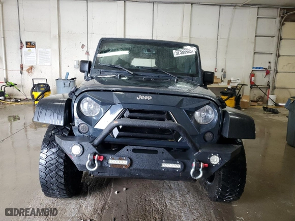 2017 Jeep Wrangler Unlimited Sport with VIN 1C4BJWDG7HL539287, listed as a Copart auction lot 52366995 with 70,782 mi miles and Salvage Title. Bid and sale history available at carsss.com. Image 5.