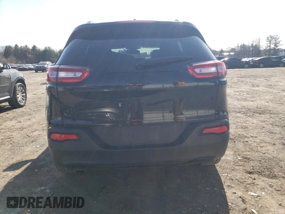 2017 Jeep Cherokee Sport with VIN 1C4PJMAB1HW648071, listed as a Copart auction lot 48479765 with 89,337 mi miles and Salvage Title. Bid and sale history available at carsss.com. Image 6.