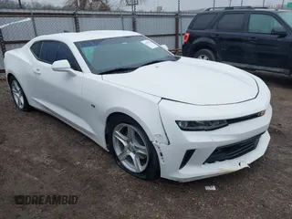 2017 Chevrolet Camaro 1LT with VIN 1G1FB1RS6H0164114, listed as a IAAI auction lot 41504756 with 46,149 mi miles. Bid and sale history available at carsss.com. Image 1.
