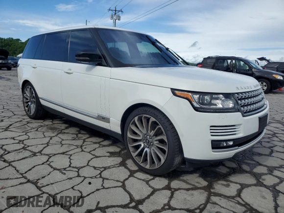 2016 Land Rover Range Rover Supercharged with VIN SALGS3EF7GA294954, listed as a Copart auction lot 56308915 with 97,375 mi miles and Clean title. Bid and sale history available at DreamBid. Image 4.