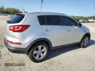2013 Kia Sportage LX with VIN KNDPB3A25D7532576, listed as a Copart auction lot 52648775 with 92,335 mi miles and Salvage Title. Bid and sale history available at carsss.com. Image 3.