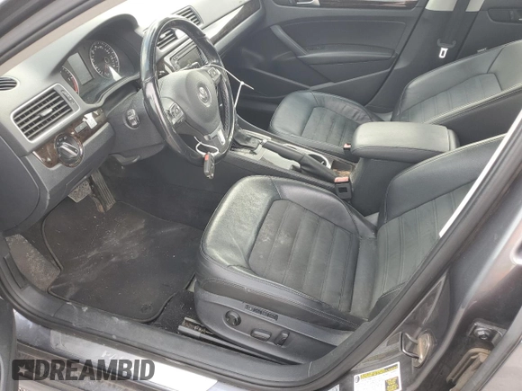 2014 Volkswagen Passat TDI SEL Premium with VIN 1VWCN7A33EC120555, listed as a Copart auction lot 54353295 with 117,436 mi miles and Clean Title. Bid and sale history available at carsss.com. Image 7.