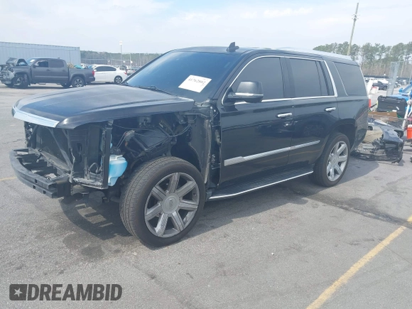 2017 Cadillac Escalade Luxury z VIN 1GYS4BKJ3HR307534, wystawiony jako IAAI lot #41762802 z przebiegiem 109 420 mil mil oraz . Historia ofert i sprzedaży dostępna na DreamBid. Obrazek 18.