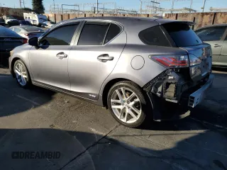 2017 Lexus CT with VIN JTHKD5BH4H2284941, listed as a Copart auction lot 85061064 with 74,492 mi miles and Salvage Title. Bid and sale history available at carsss.com. Image 2.
