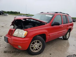1999 Jeep Grand Cherokee Limited with VIN 1J4G268S8XC758964, listed as a Copart auction lot 71442794 with 321,284 mi miles and Non repairable. Bid and sale history available at DreamBid. Image 2.