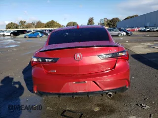 2019 Acura ILX w/Premium/A-Spec Pkg with VIN 19UDE2F83KA010631, listed as a Copart auction lot 43829033 with 64,592 mi miles. Bid and sale history available at carsss.com. Image 6.