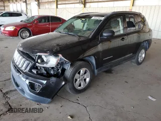 2014 Jeep Compass Sport with VIN 1C4NJCBA8ED881847, listed as a Copart auction lot 55325825 with 231,847 mi miles and Clean Title. Bid and sale history available at carsss.com. Image 1.