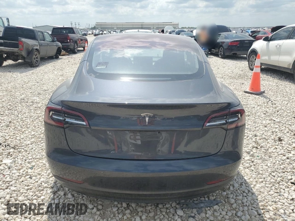 2018 Tesla Model 3 Long Range Battery with VIN 5YJ3E1EA6JF047204, listed as a Copart auction lot 54876935 with 62,735 mi miles and Salvage Title. Bid and sale history available at DreamBid. Image 6.