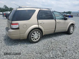 2008 Ford Taurus X Limited with VIN 1FMDK06W18GA08274, listed as a Copart auction lot 59505515 with Not provided miles and Salvage title. Bid and sale history available at DreamBid. Image 3.