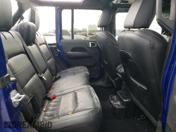 2020 Jeep Wrangler Unlimited Sahara with VIN 1C4HJXEN0LW148812, listed as a Copart auction lot 44254895 with 0 mi miles and Salvage Title. Bid and sale history available at carsss.com. Image 12.