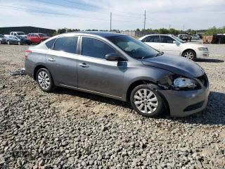 2015 Nissan Sentra SV with VIN 3N1AB7AP8FL695877, listed as a Copart auction lot 50510105 with 143,883 mi miles and Salvage Title. Bid and sale history available at carsss.com. Image 4.