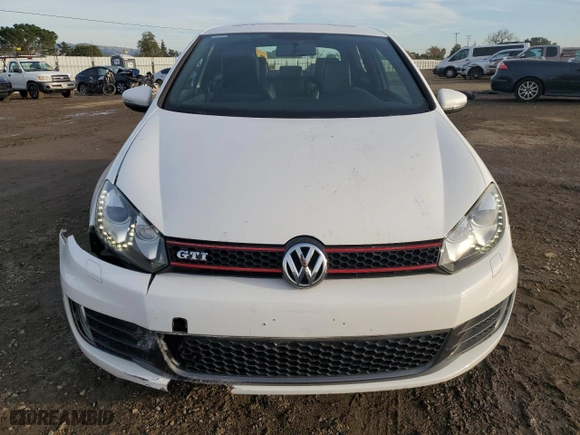 2012 Volkswagen GTI Autobahn PZEV with VIN WVWFD7AJ2CW003918, listed as a Copart auction lot 84651814 with NaN miles and Salvage Title. Bid and sale history available at carsss.com. Image 5.