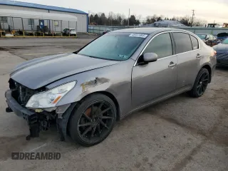 2007 Infiniti G35 Sedan G35x with VIN JNKBV61FX7M808079, listed as a Copart auction lot 48937005 with 0 mi miles and Clean Title. Bid and sale history available at carsss.com. Image 1.