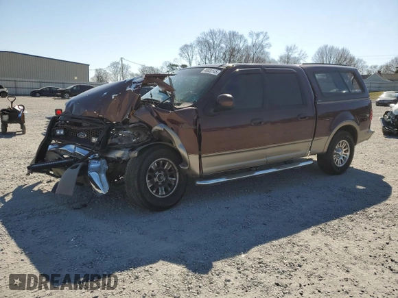 2003 Ford F-150 XLT with VIN 1FTRW07L73KD27414, listed as a Copart auction lot 46600145 with Not Provided miles and Salvage Title. Bid and sale history available at carsss.com. Image 1.